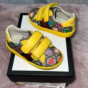 Toddler Gucci Heart Sneakers